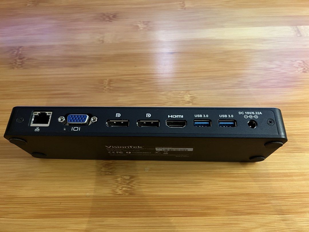 VisionTek Thunderbolt 3 USB C Docking Station498616464971540481