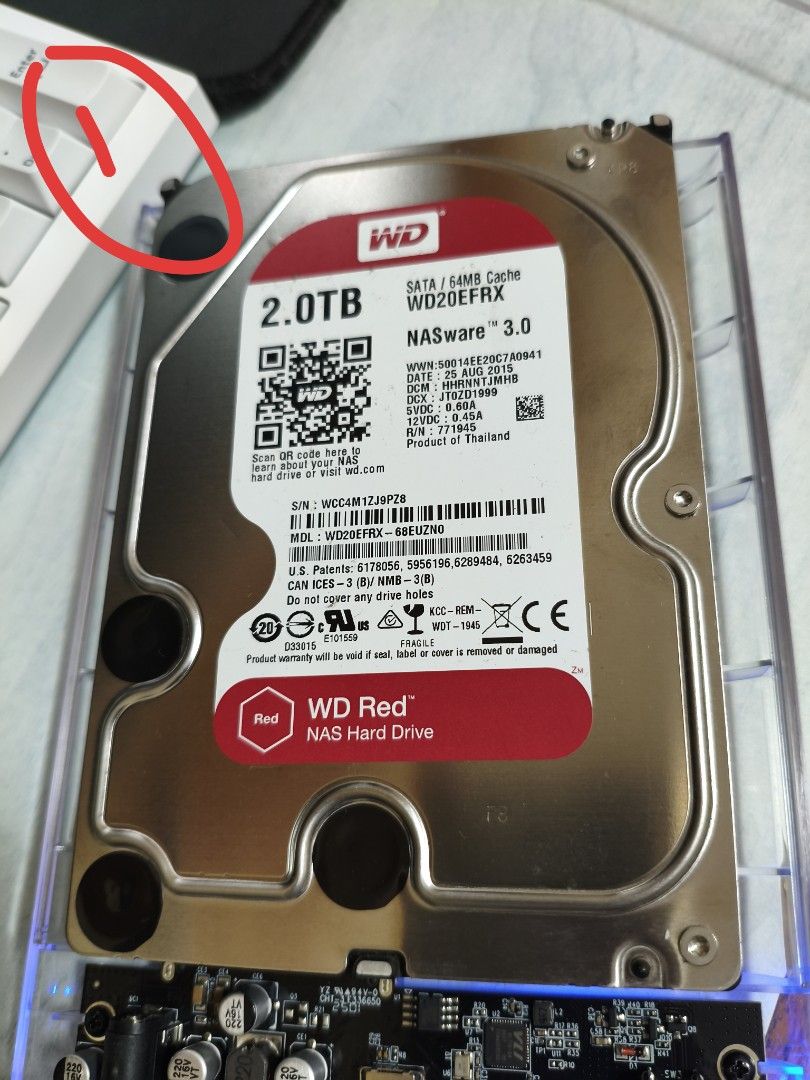 WD Red NAS HDD 3.5 inch 2TB