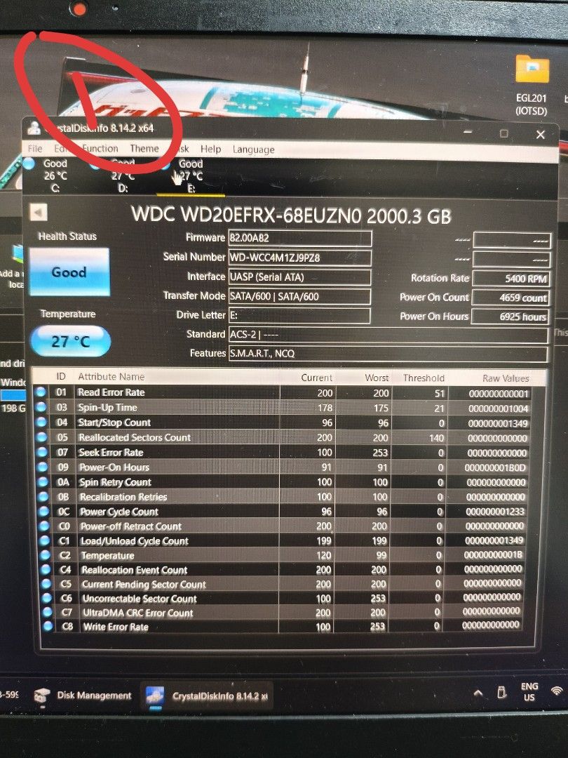 WD Red NAS HDD 3.5 inch 2TB498622435594741761