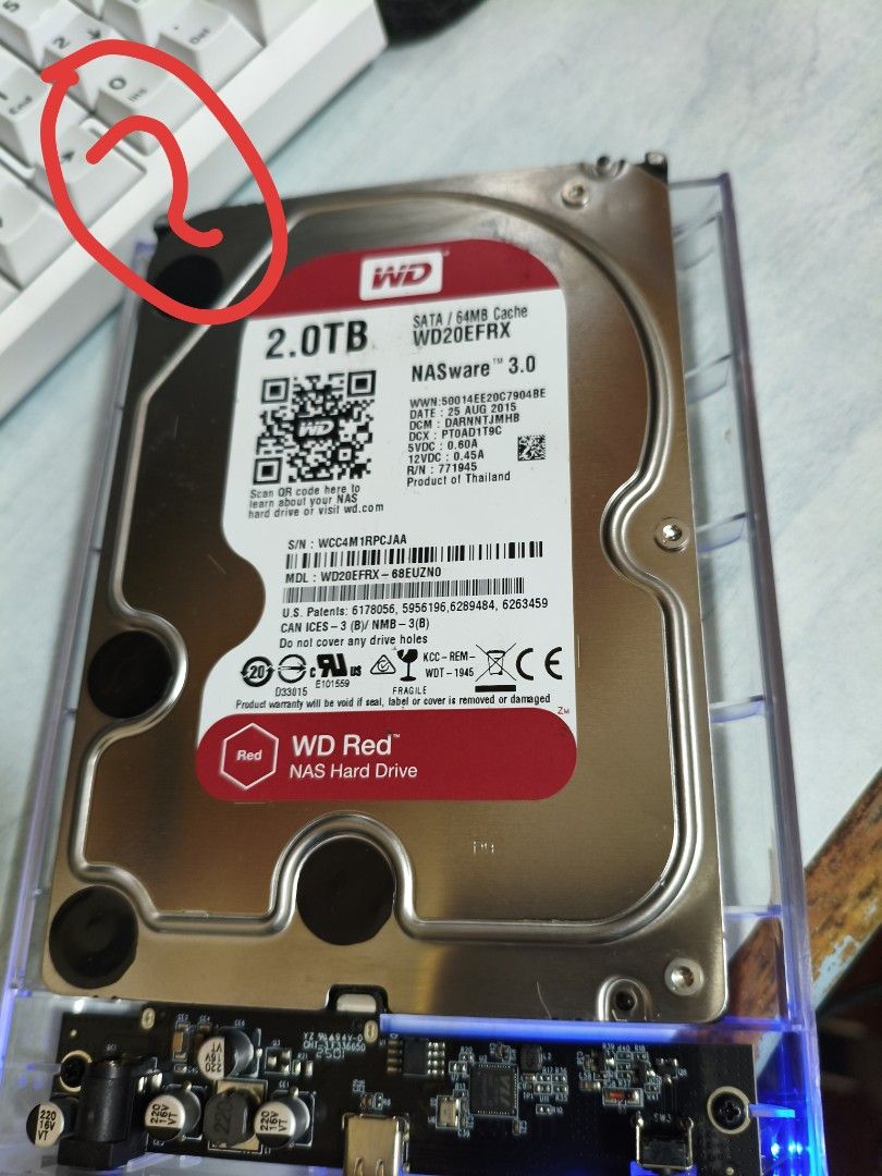 WD Red NAS HDD 3.5 inch 2TB498622435594741762