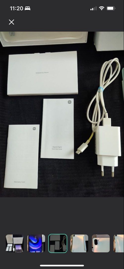 Xiaomi Pad 5 (Category: Others) located in Binan City. Submitted by family_buyandsell (Listing ID 1447115963, Image 3). Description: Selling my favorite tablet 🥹 Reason for selling: Need funds Description: Xiaomi Pad 5 WQHD+ 120Hz displayImmersive quad stereo speakersQualcomm® Snapdragon™ 8608720mAh (typ) high-capacity battery 11" high-resolution display DimensionsHeight: 254.69mmWidth: 166.25mmThickness: 6.85mmWeight: 511g DisplaySize: 11" disp