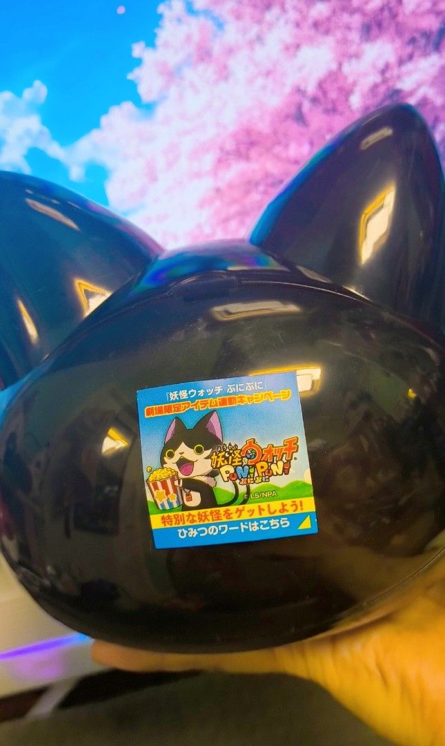 Yo-kai Watch Jibanyan Accessory Case with Strap (Category: Accessory Holder, Box & Organizers) located in Caloocan City. Submitted by greenearth28555 (Listing ID 1447233767, Image 3). Description: - Adorable Jibanyan accessory case from Yo-kai Watch. - Comes with a stylish yellow strap adorned with a diamond pattern. - Equipped with secure blue clasps. - Ideal for storing small essentials like coins, earbuds, or trinkets. - A must-have collectibl