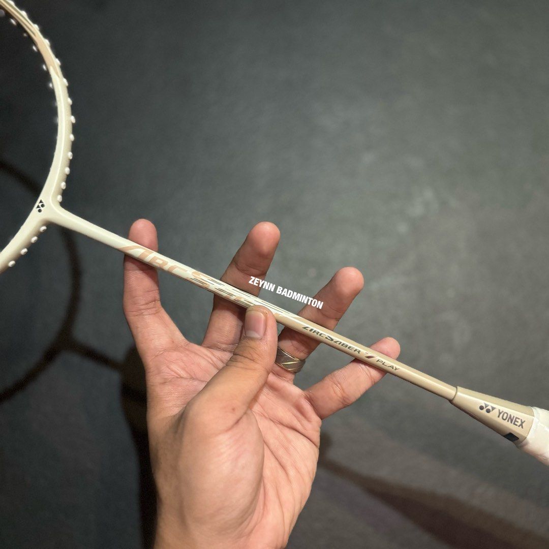 Yonex Arc Saber 7 Play Light Beige ( Shutter Series ) - Authentic / Original (Category: Racket and Ball Sports) located in Las Pinas. Submitted by lvespinaa (Listing ID 1447280484, Image 3). Description: ‼️Available - Onhand‼️ Yonex Arc Saber 7 Play Light Beige ( Shutter Series ) - Authentic / Original Specs : ✅ Weight : 4U ( 80 - 85g ) ✅ Grip Size : G5 ✅ Balance : Even Balance ✅ Flex : Medium Flex ✅ Max Tension : 27lbs Price : ₱4280 ‼️ What You 