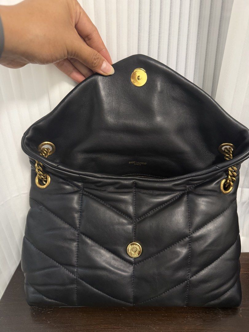 YSL Sling (Category: Luxury Bags & Wallets) located in Quezon City. Submitted by egptasiaco (Listing ID 1447216750, Image 2). Description: Original YSL sling Personal Used No issues With authenticity card Money back guaranteed if proven fake.