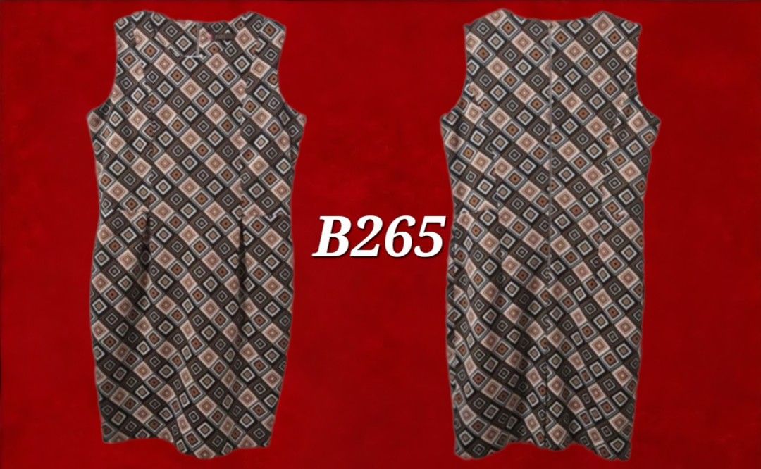 🚨🅢🅐🅛🅔 🏷️💬 𝗣𝗠 𝘂𝘀!》Sleeveless Dresses - B265 A035 B157 shift (Category: Dresses) located in Manila. Submitted by dnmph (Listing ID 1450760309, Image 2). Description: ❗️SOLD PER PIECE AT PRICE INDICATED, unless otherwise specified 🧡B265 - Well used, size M, with lining 🩷A035 - Well used, Length: approx. 36.5 in, Bust: approx. 34.5 to 35 in, Hips: approx. 38 in, Waist: approx. 34 to 34.5 in 💛B157 - Like new, Length: approx. 35 in (Searc