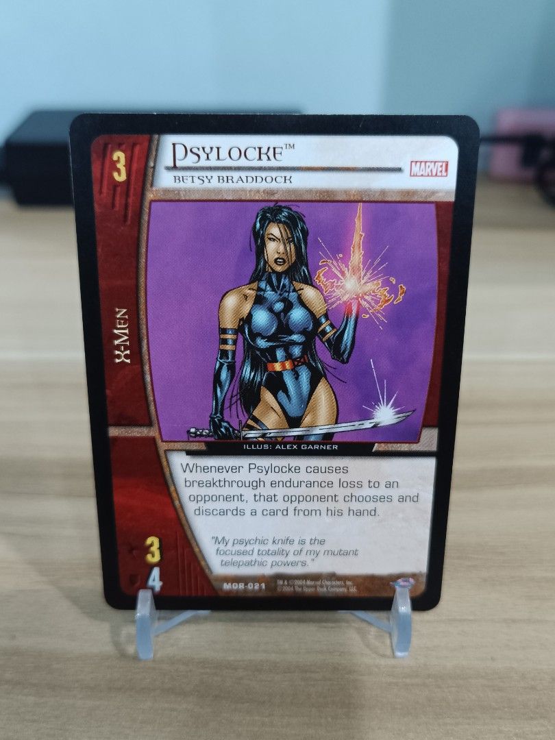 2004 Marvel Vs System Psylocke (Category: Comics & Manga) located in Manila. Submitted by calvin3teri (Listing ID 1450780555, Image 1). Description: 150 Grab/Lalamove only ( buyer will book and shoulder fee ) MOP: Gcash .