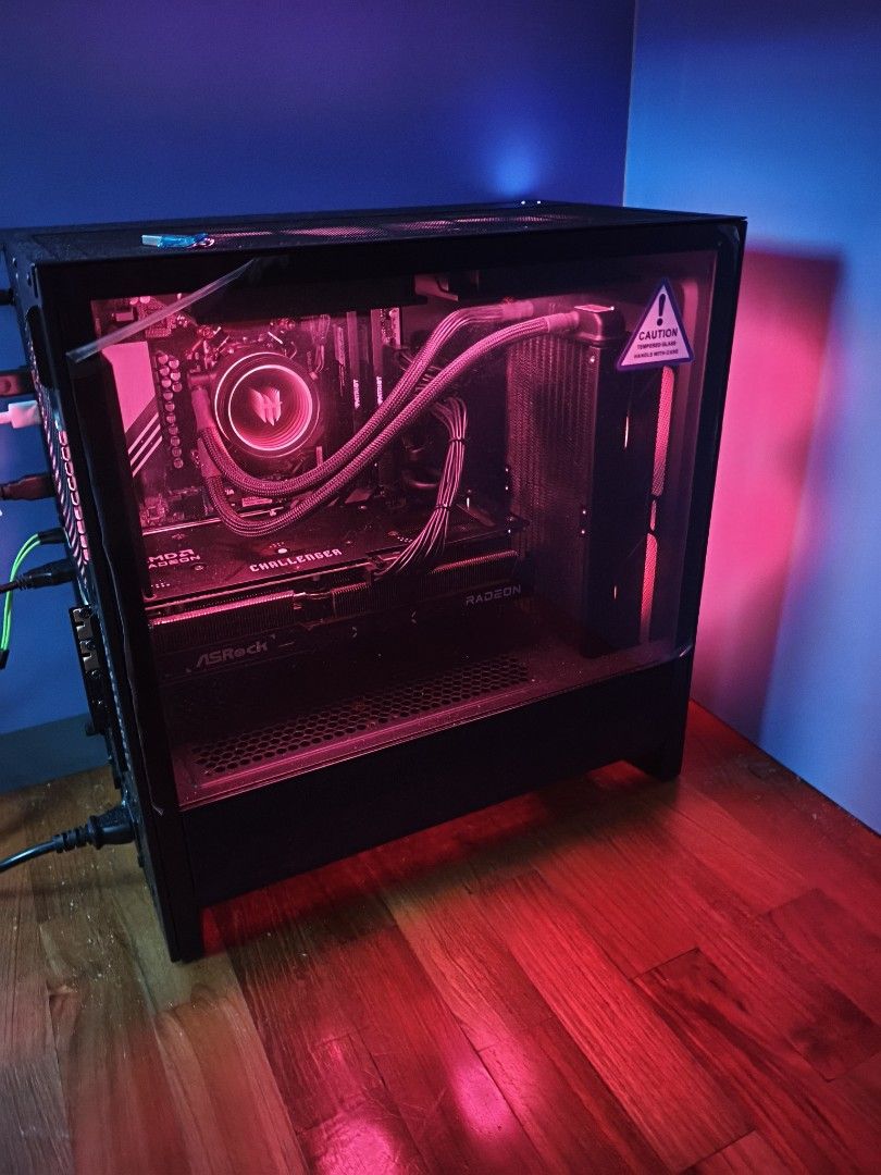 7800X3D RX 9070 XT ROG 1000W PSU