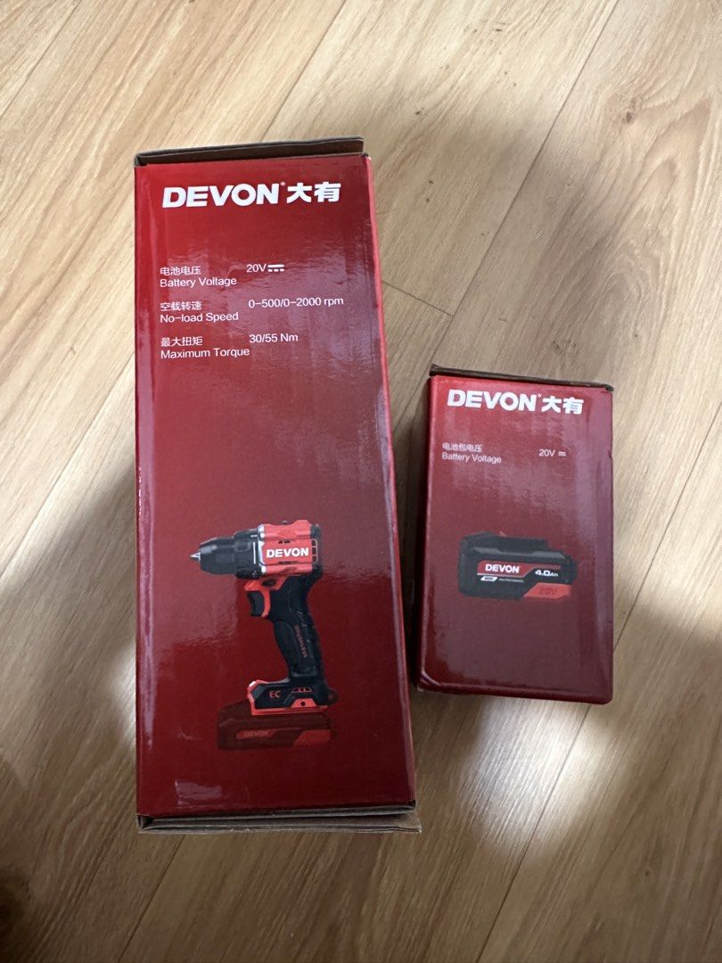 大有 DEVON 電批 （分類：家居裝飾 - 其他）位於 Hong Kong。 由 va0750 提交（商品編號 1450737625，圖片 1）。簡介： 出一套大有電批 全新 配一個電池 沒有充電器 600$ 。