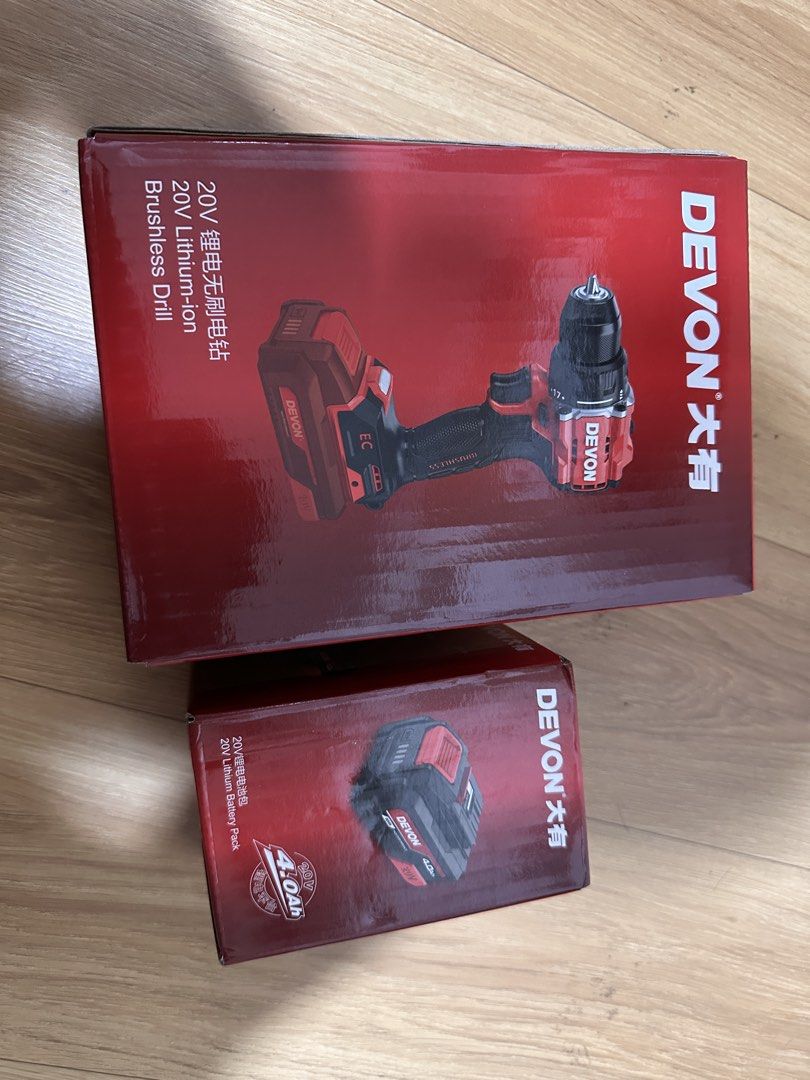 大有 DEVON 電批 （分類：家居裝飾 - 其他）位於 Hong Kong。 由 va0750 提交（商品編號 1450737625，圖片 3）。簡介： 出一套大有電批 全新 配一個電池 沒有充電器 600$ 。
