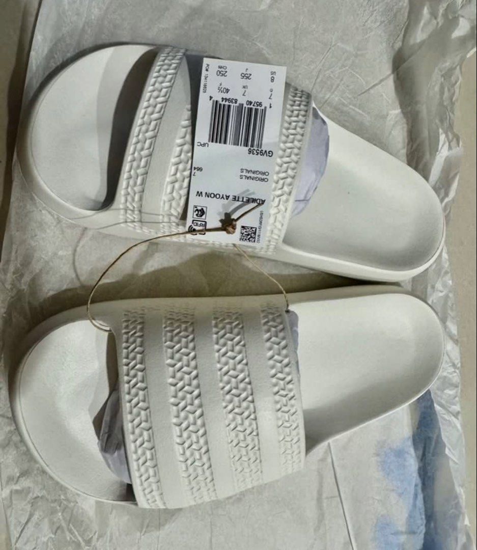 Adidas adilette ayoon (Category: Slippers and slides) located in Pasay City. Submitted by taptooload (Listing ID 1450877938, Image 1). Description: For the design of these adidas slides we looked to topographic maps illustrating expeditions to Mars and the dimensional stages of a new planet. And the futuristic vibes don’t end there. They’re built with material made in part from sugarcane, one step on the road to a more sustainable future. Wear th