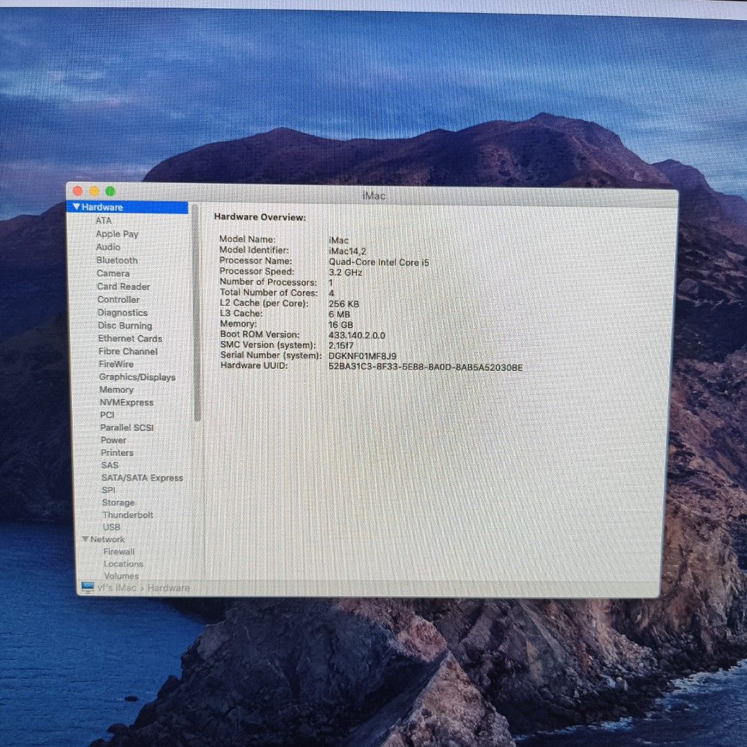 Apple iMac 27-inch Intel Core i5514671442563573762