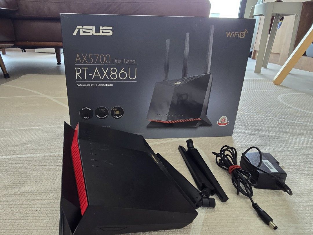 ASUS RT-AX86U Dual Band WiFi 6 Router