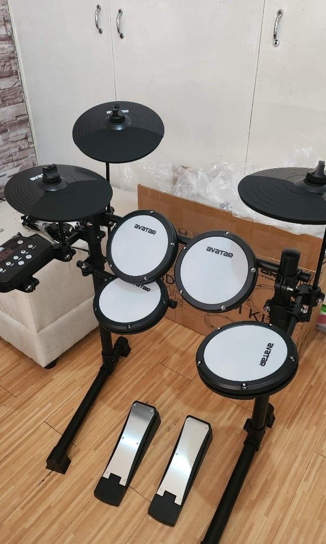 Avatar SD51 Electric Drum Kit (Category: Musical Instruments) located in Quezon City. Submitted by dannikkishoppe2 (Listing ID 1450779907, Image 2). Description: Avatar SD51 Electric Drum Kit barely used, box included.