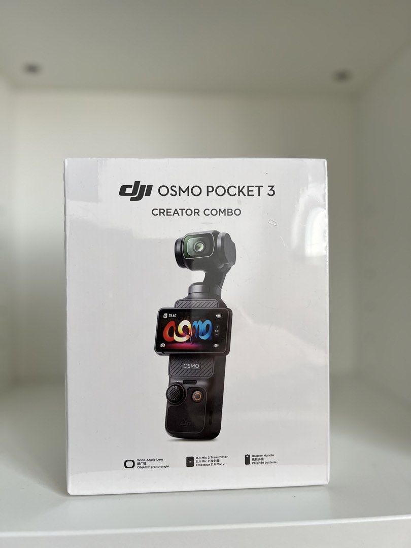 Brandnew Sealed DJI Osmo Pocket 3 Creator Combo (Category: Cameras) located in Manila. Submitted by annesson (Listing ID 1450843137, Image 1). Description: FOR SALE! With 1-year local warranty (DJI Service Center) Brandnew/Sealed DJI Osmo Pocket 3 Creator Combo (locally purchased from DJI Store) Buyer to open and activate Pick up or Meet up only Location: Taft Manila/Bulacan by schedule.