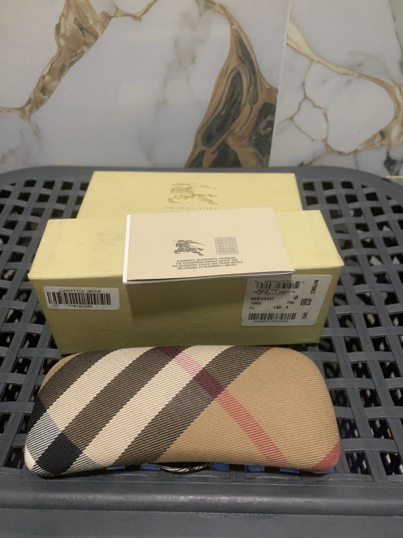 Burberry Eyeglasses B 2050 with Case and Box (Category: Luxury Accessories) located in Paranaque City. Submitted by mma1929 (Listing ID 1450903521, Image 2). Description: - Authentic Burberry eyeglasses - Model: B2050 - Made in Italy - Includes original case and box - Ideal for everyday wear - Selling as is - like new - No grade pure eye glasses - Original price is 17k selling for only 5,000 - 5K slightly negotiable .