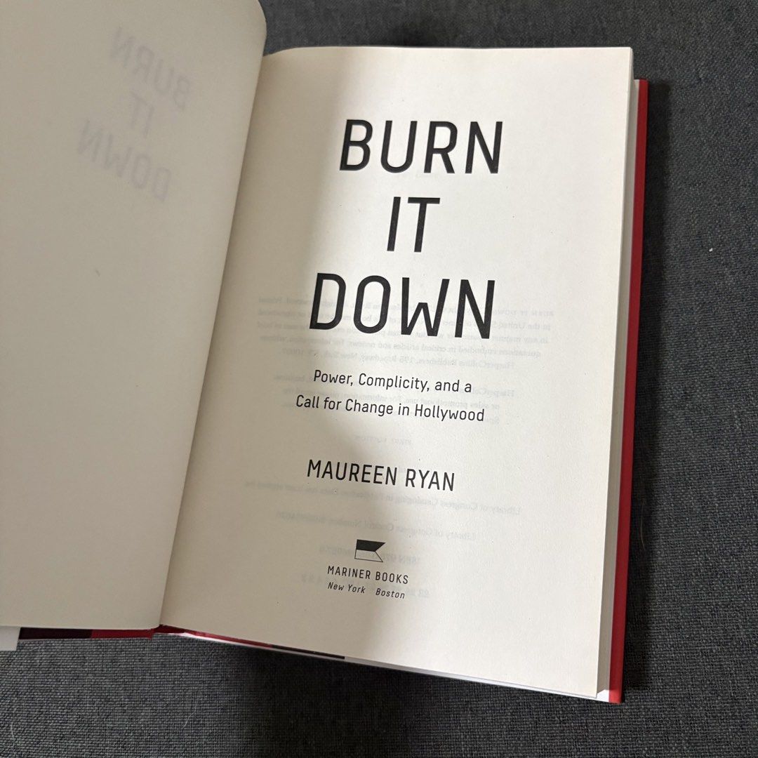 Burn It Down by Maureen Ryan (Category: Storybooks) located in Imus. Submitted by declutter201 (Listing ID 1450931916, Image 3). Description: Price: P250 Prio payo Location: Imus, Cavite MOP: BDO, Gcash, Maya, GoTyme MOD: GGX, J&T, SDD RFS: Decluttering You can message me for more details.
