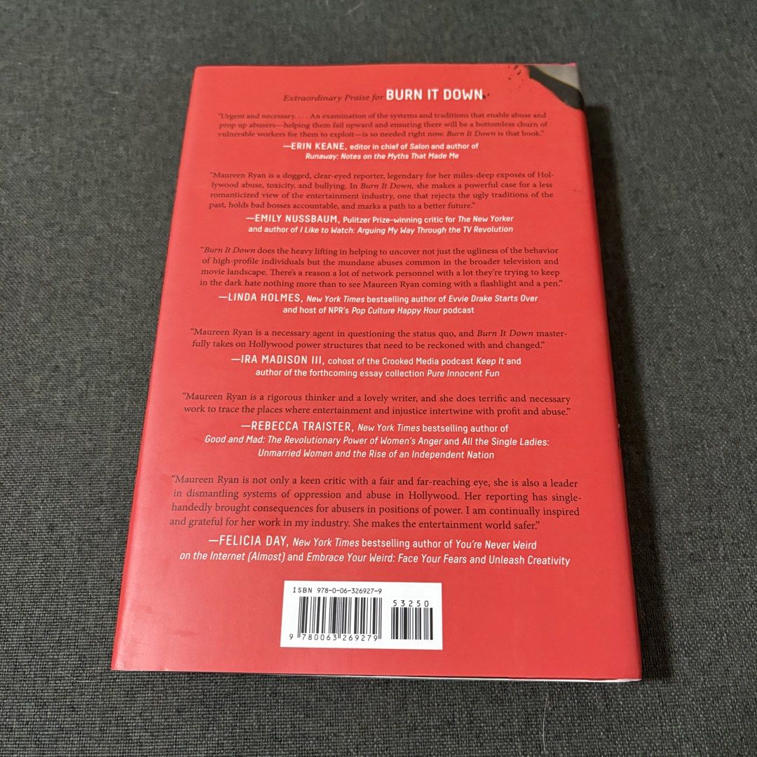 Burn It Down by Maureen Ryan (Category: Storybooks) located in Imus. Submitted by declutter201 (Listing ID 1450931916, Image 2). Description: Price: P250 Prio payo Location: Imus, Cavite MOP: BDO, Gcash, Maya, GoTyme MOD: GGX, J&T, SDD RFS: Decluttering You can message me for more details.