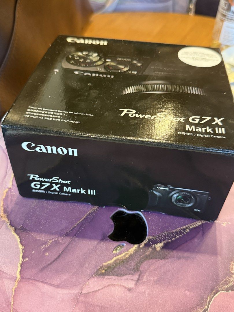 Canon G7x Mark III (Category: Cameras) located in Manila. Submitted by useful_thingss (Listing ID 1450363237, Image 3). Description: Brand new!! RFS: I BOUGHT THE LIMITED EDITION (GRAPHITE) with 32gb sd card na po NEGOTIABLE‼️.