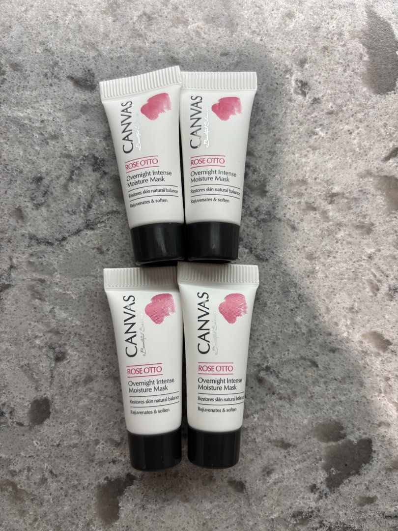 CANVAS 睡眠面膜Rose Otto Overnight Intense Moisture Mask Samples