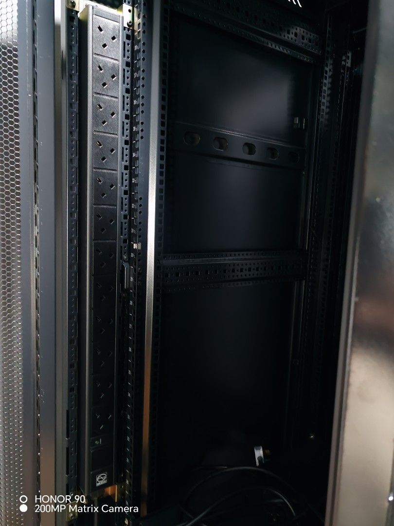 Clever Server Rack Cabinet with Doors and Power Outlets514964907790837763