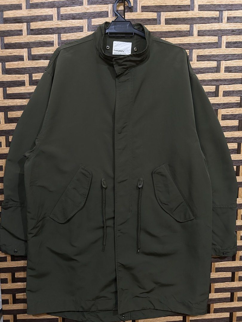 CODE GRAPHY PARKA JACKET (Category: Activewear) located in Kota Bharu. Submitted by brandthriftoutdoor_ (Listing ID 1450820568, Image 1). Description: CODE GRAPHY PARKA JACKET ✅ colour : olive green ✅size tag : S(prefered M-L) ✅manual sizing : (P26/L37) ✅condition : 9/.510 💰RM59.00 post/ dfod W/A 0️⃣1️⃣9️⃣5️⃣9️⃣3️⃣2️⃣9️⃣5️⃣2️⃣ .