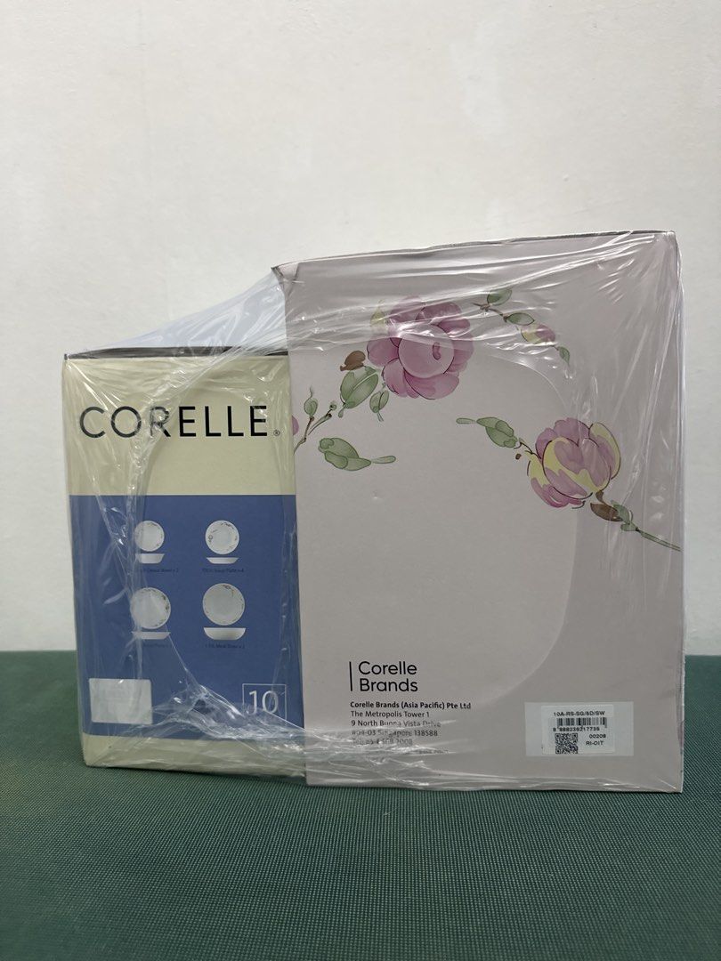 Corelle Country Rose Dinnerware & Carafe Mug Set514625286387814404