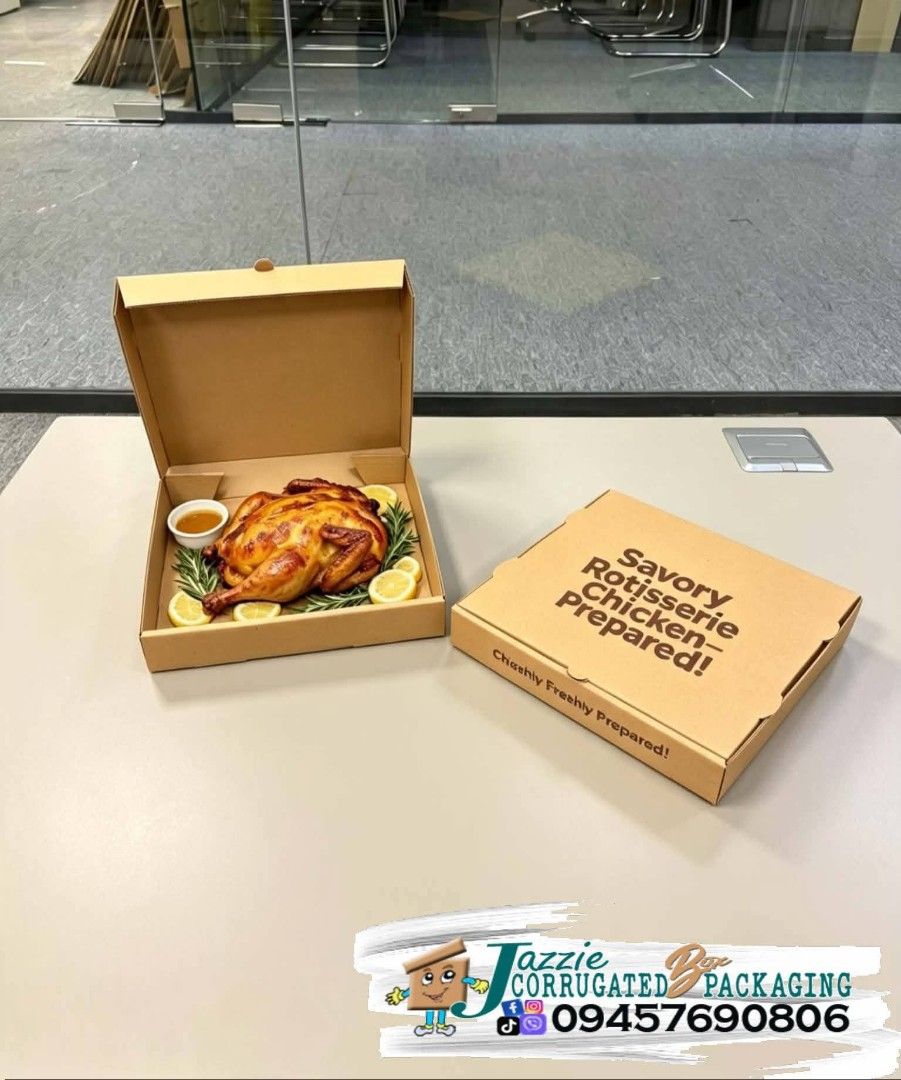 Corrugated Packaging Boxes for Food and Pastries (Category: Storage Boxes & Baskets) located in Manila. Submitted by quickbird-d79056 (Listing ID 1450749347, Image 1). Description: Our ADVANTAGES: 💢DIRECT Manufacturer/Supplier 💢ISO 9001:2015 Compliant (Quality Management System) 💢HALAL Certified 💢INNOVATIVE Machineries and Equipment 💯 High QUALITY Products and Services @ Low Prices ALWAYS We OFFER: 💢Corrugated board sheeted/boxes (RSC & Die