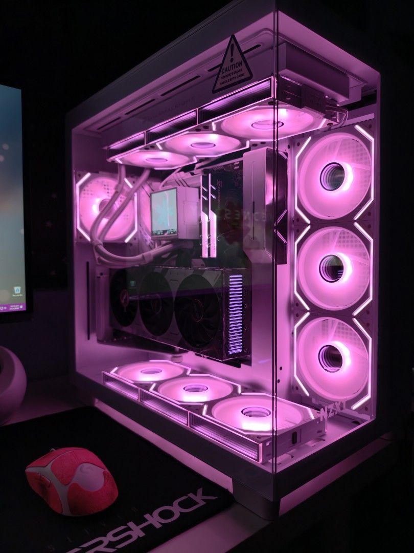 Custom White Gaming PC with RGB Lighting514322967026083842