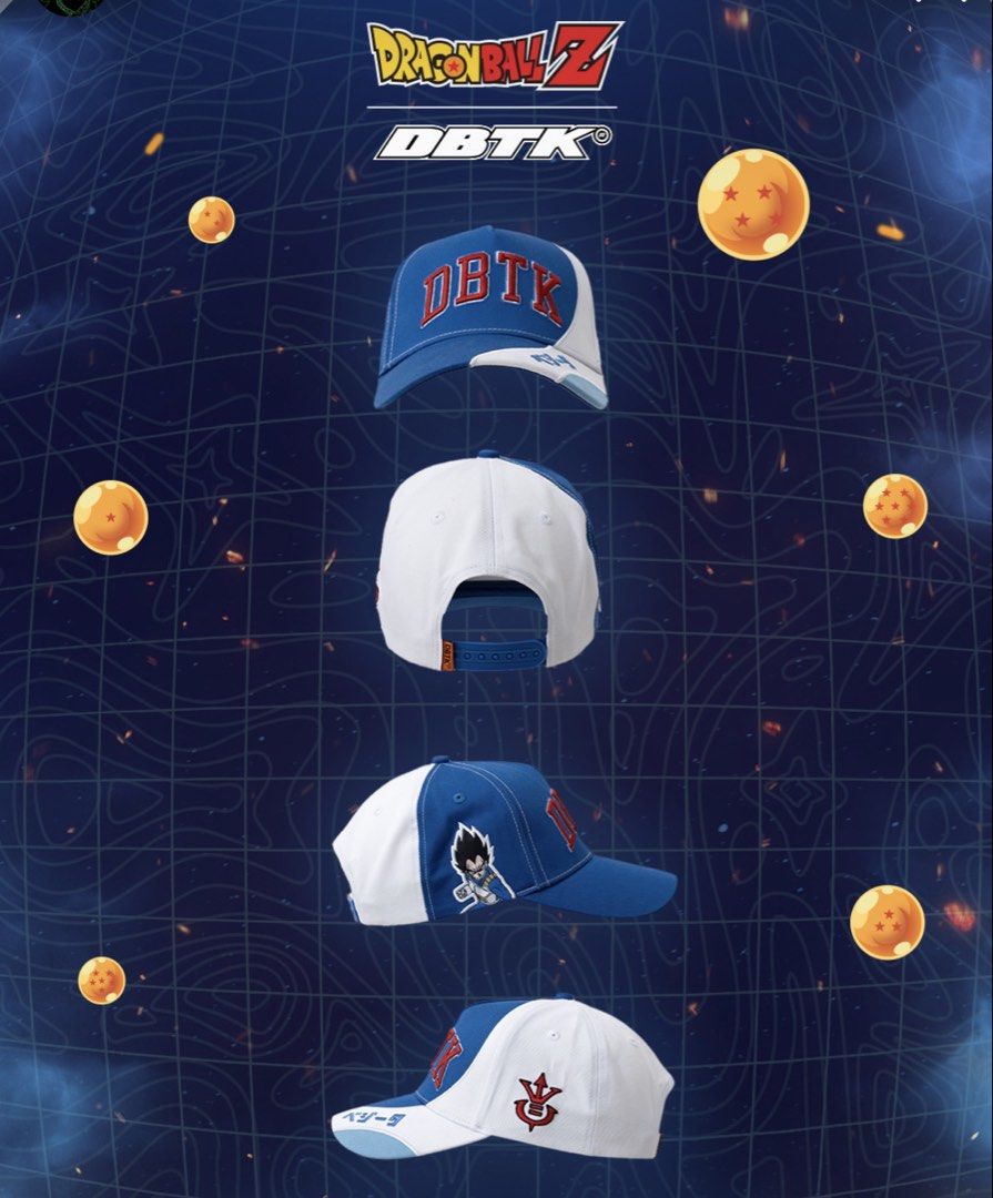 DBTK X DBZ VEGETA COLLECTOR CAP (Category: Caps & Hats) located in Bacoor. Submitted by sempenden (Listing ID 1450896469, Image 2). Description: Dragonball x Don't Blame the Kids Onhand.