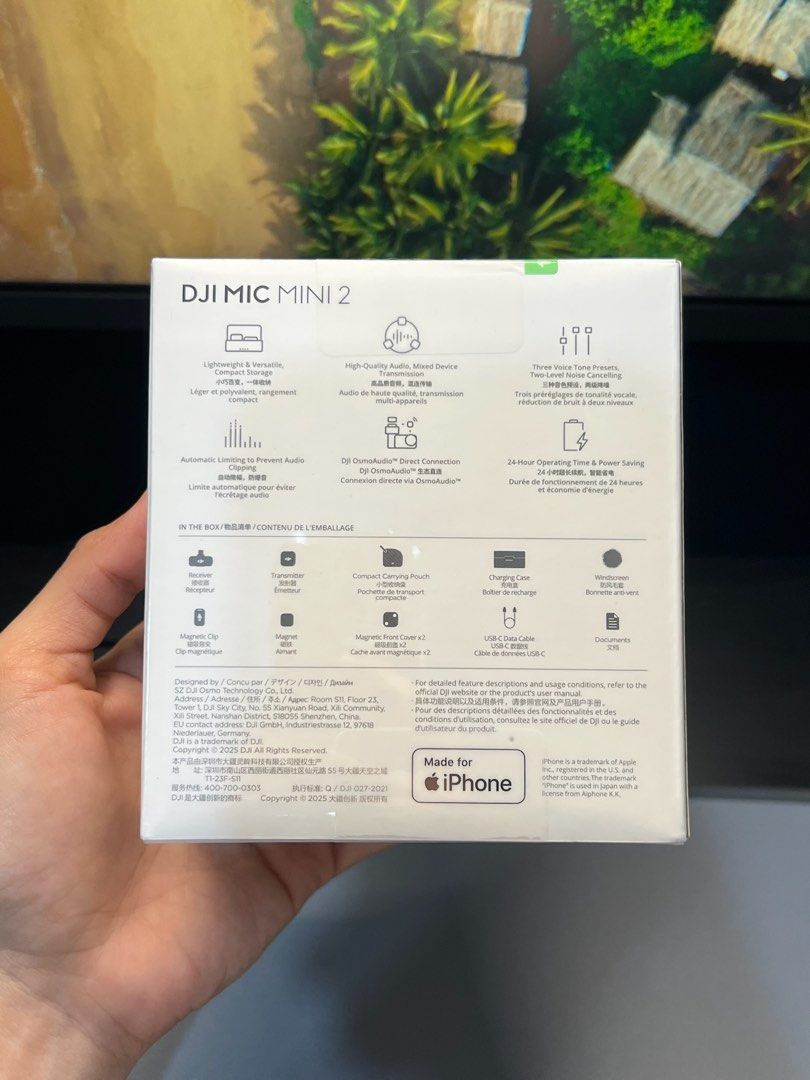 DJI Mic Mini 2 (1TX + 1MRX + CC) (Category: Microphones) located in Malabon City. Submitted by enricogomez (Listing ID 1450844524, Image 2). Description: DJI Mic Mini 2 (1TX + 1MRX + CC) >> brand new sealed >> original >> malabon loc.