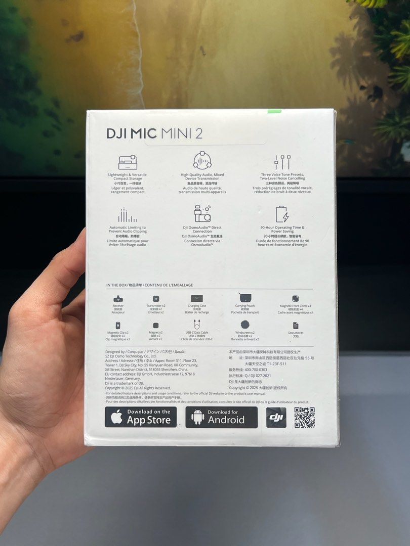 DJI Mic Mini 2 (2TX + 1MRX + CC) (Category: Microphones) located in Malabon City. Submitted by enricogomez (Listing ID 1450845272, Image 2). Description: DJI Mic Mini 2 (2TX + 1MRX + CC) >> brand new sealed >> original >> malabon loc.