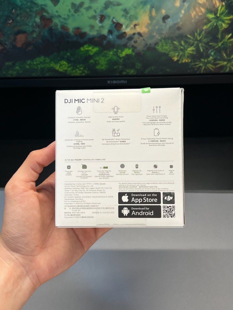 DJI Mic Mini 2 Transmitter (Category: Microphones) located in Malabon City. Submitted by enricogomez (Listing ID 1450843719, Image 2). Description: DJI Mic Mini 2 Transmitter >> brand new sealed >> original >> malabon loc.