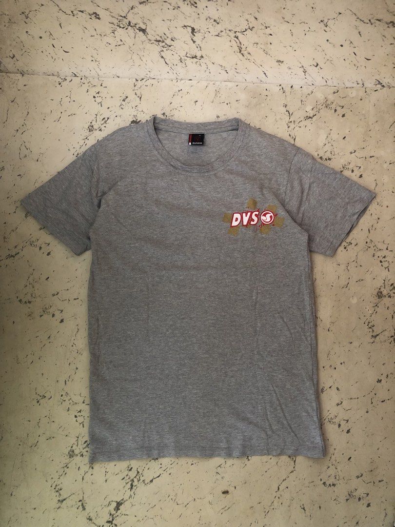 DVS Skateboard Grey T-Shirt XL (Category: Tshirts & Polo Shirts ) located in Cagayan de Oro. Submitted by jericc1 (Listing ID 1450820227, Image 1). Description: Mesurement W-19 L-28.