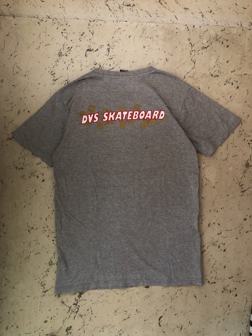 DVS Skateboard Grey T-Shirt XL (Category: Tshirts & Polo Shirts ) located in Cagayan de Oro. Submitted by jericc1 (Listing ID 1450820227, Image 2). Description: Mesurement W-19 L-28.