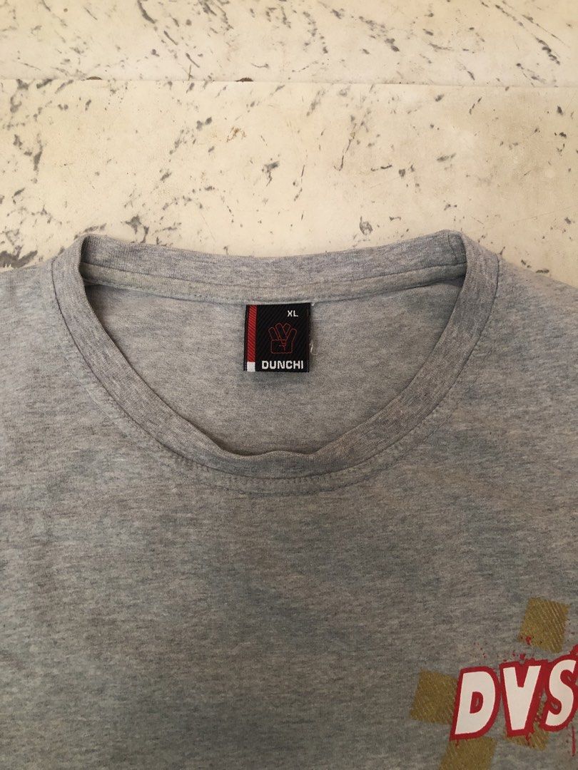 DVS Skateboard Grey T-Shirt XL (Category: Tshirts & Polo Shirts ) located in Cagayan de Oro. Submitted by jericc1 (Listing ID 1450820227, Image 3). Description: Mesurement W-19 L-28.