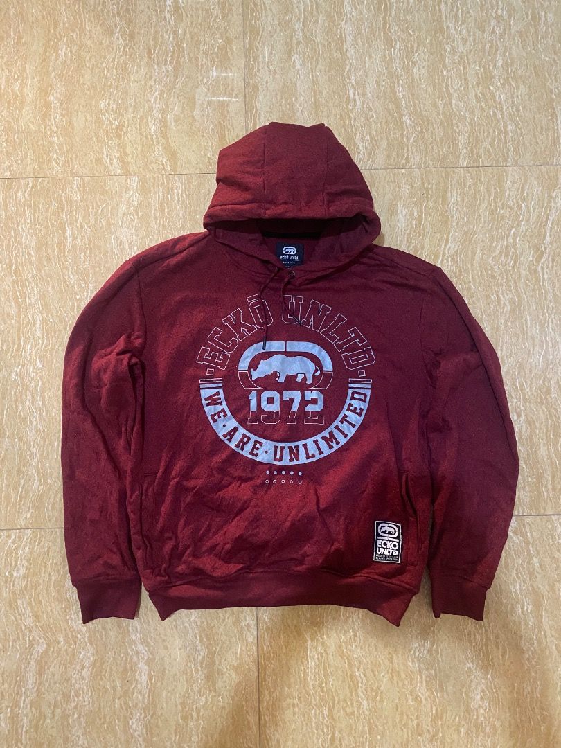 Ecko Unlimited Hoodie Red (Category: Coats, Jackets and Outerwear) located in Aparri. Submitted by lloyd.thrft (Listing ID 1450819266, Image 1). Description: W 23 x L 26 add sf.