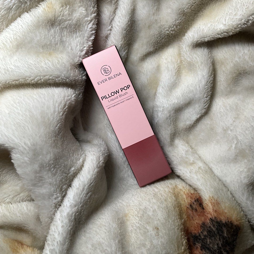 Ever Bilena Pillow Pop Liquid Blush 15g (Raspberry) (Category: Makeup) located in Manila. Submitted by randomlyyoursph (Listing ID 1450876673, Image 1). Description: Reason for sale: Decluttering (in other word, madami na po me gamit, ayaw ko ma expired sila dahil tinatambak ko lang sila, gets?) THIS IS ORIGINAL, ORIGINAL TALAGA AS IN! SF NOT INCLUDED EXP: 2028 Info: A dewy liquid blush that gives a glowing, natural flush to your skin! Ever Bilen