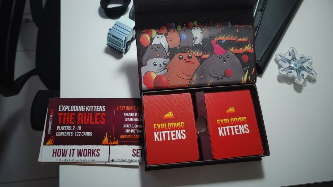Exploding kitten （分類：卡片包）位於 Hong Kong。 由 leo524 提交（商品編號 1450788245，圖片 2）。簡介： 。