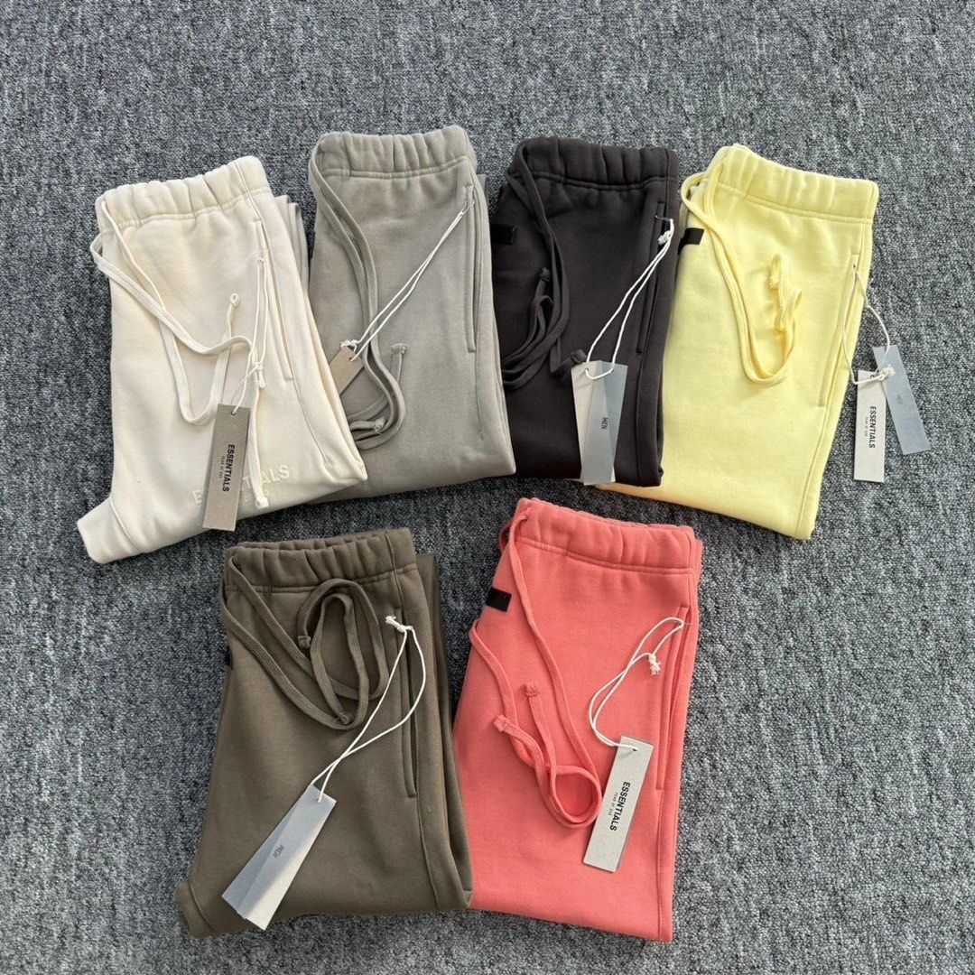 Fear of God Essentials Sweatpants (Category: Joggers) located in Manila. Submitted by godspeedmnl (Listing ID 1450906452, Image 2). Description: Fear of God Essentials Sweatpants 2,589PHP / Sizes: S, M, L, XL Colorway: PICS (Feel free to message me for additional photos.) Package included: • Fear of God Essentials Sweatpants x 1 • Godspeed Mnl Paper Bag • Godspeed Mnl logo & streetwear stickers. • Chance to be added to our GVIP list for exclusive