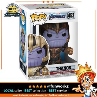 Funko Pop! Marvel: Avengers End Game S4 - Captain America (with Hammer) ( Glows in The Dark) (Metallic) (Special Edition) #1198 Bobble-Head Vinyl Figure