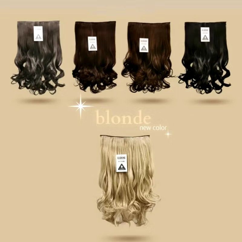 Gladking Clip-in Hair Extensions (Category: Hair Accessories) located in Angeles City. Submitted by friedchikin (Listing ID 1450889765, Image 1). Description: Hair Extensions 56cm in length, brown black x 2 pcs 1 Gladking (brand) and 1 generic hair extension bought from the t1kt0k shop. Will gladly send pictures out of the plastic. Price posted is ALL-IN. Shipping fee included. I just want to sell this. It was never worn outside, only triedd it o