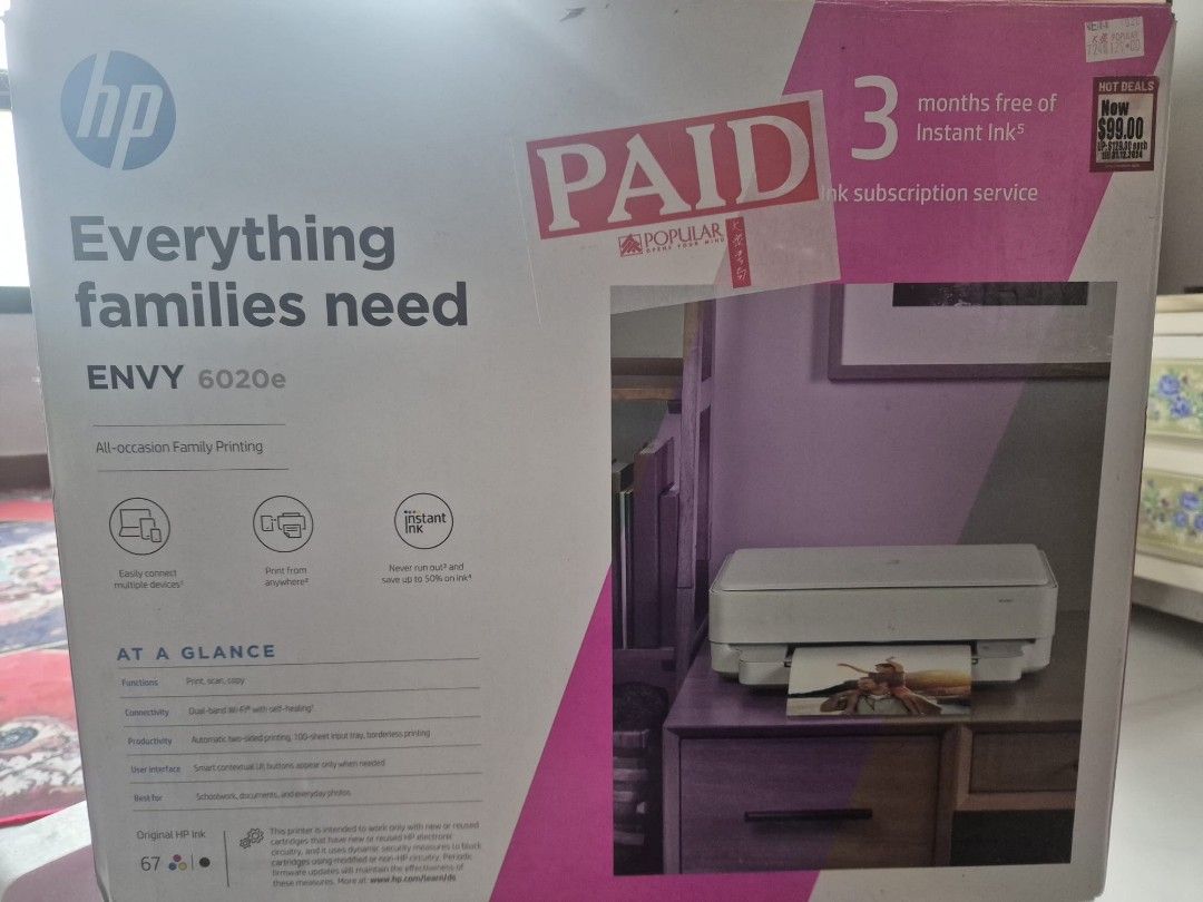 HP ENVY 6020e All-in-One Printer