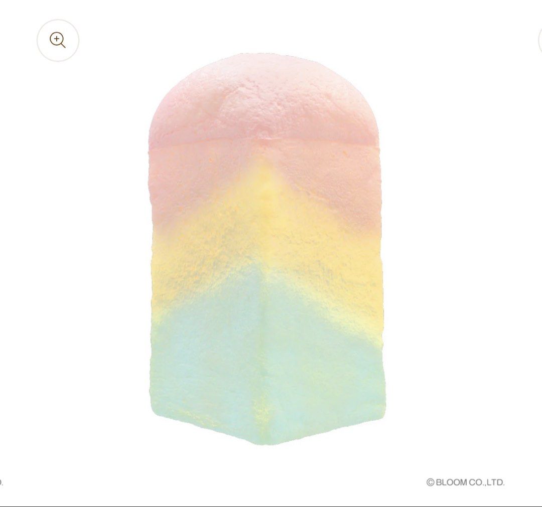 iBLOOM TOKYO Long Fluffy Bread Squishy - Rainbow Vanilla Scented (Category: Designer & Blind Box Toys) located in Pasig City. Submitted by peonyfield (Listing ID 1450922698, Image 2). Description: - Authentic iBLOOM TOKYO squishy bread toy - Size: Approximately 22.5 cm long - Texture: Super soft and satisfyingly squishy - Perfect for stress relief or as a cute desk decoration.