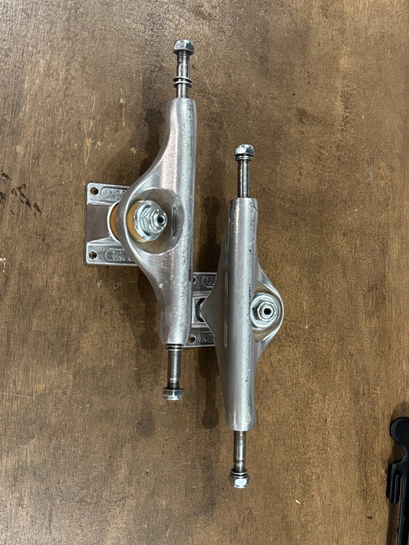 Independent Hollow Polished Trucks 149mm (Category: Skates, Rollerblades & Scooters) located in Taguig. Submitted by ttt2010 (Listing ID 1450869821, Image 3). Description: For sale Almost new! Independent Hollow Polished trucks 149mm Good for board sizes 8.5 and Up ₱2000 only Taguig or Taytay pick up Lalamove ready.