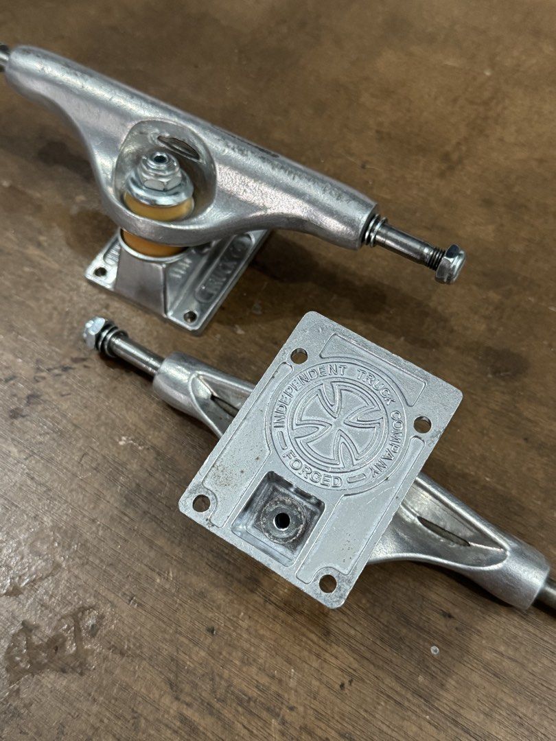 Independent Hollow Polished Trucks 149mm (Category: Skates, Rollerblades & Scooters) located in Taguig. Submitted by ttt2010 (Listing ID 1450869821, Image 2). Description: For sale Almost new! Independent Hollow Polished trucks 149mm Good for board sizes 8.5 and Up ₱2000 only Taguig or Taytay pick up Lalamove ready.