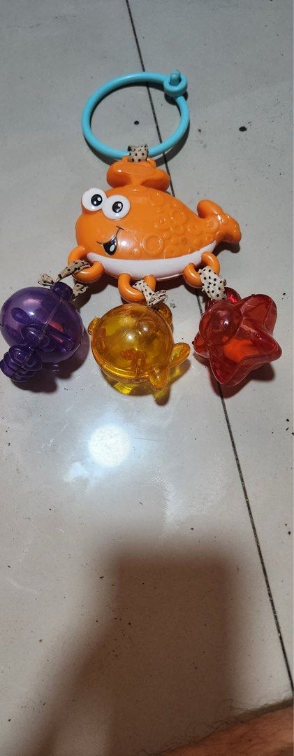 Infantino Link & Jingle Sea Charms Whale rattle (Category: Infant Playtime) located in Manila. Submitted by carlance (Listing ID 1450812607, Image 1). Description: Authentic infantino kids rattle - can meet up at SM north edsa, pick up through lalamove or ship through JNT.