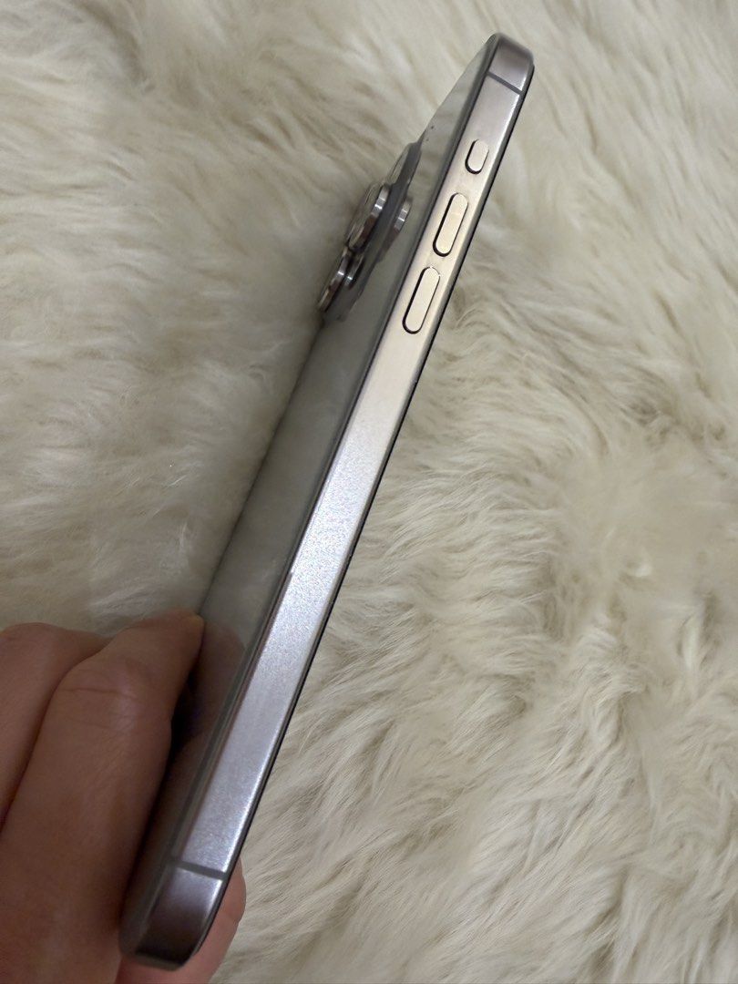 iPhone 15 Pro Max | US Variant | 256gb | Pristine Condition (Category: iPhone 15 Series) located in Orani. Submitted by wearandtwirl (Listing ID 1450913118, Image 3). Description: No Sim Card slot but factory unlocked, bought in US that’s why. I used 2 esim here, smart and dito. .