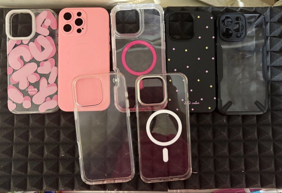 Iphone 16 Pro Max Case - Speck, Ringke, SnapToch brand (Category: Cases & Sleeves) located in Quezon City. Submitted by auriellestuffshop (Listing ID 1450739246, Image 1). Description: Open for take all.