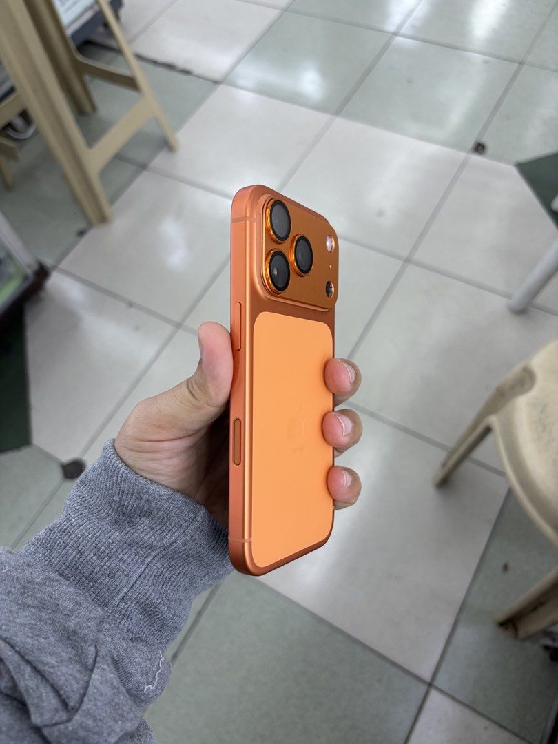 Iphone 17 Pro 1TB ESIM FU NO ISSUE 100% BH (Category: iPhone 17 Series) located in San Juan City. Submitted by javedsgadgetshop (Listing ID 1450748239, Image 2). Description: INSTALLMENT OPTIONS : SPAY LATER / GGIVES / CREDIT CARD / SKYRO / HOMECREDIT (BRANDNEW) WE BUY AND SELL SO PWEDE MAGBINTA OR SWAP ! Quick Specs : 💵 Iphone 17pro •1TB •ESIM Variant •100% batt health •Factory Unlock •99% Smoothness •No hidden issue | No Repaired •100% Authent