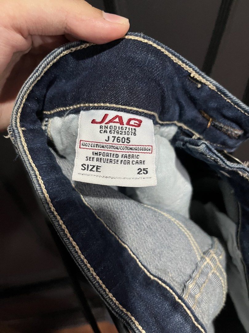 jag skinny jeans (Category: Jeans) located in Manila. Submitted by a22bee (Listing ID 1450913664, Image 3). Description: mop: gcash mod: lalamove, angkas padala, grab express, jnt - can meet around dlsu/waltermart molino blvd.